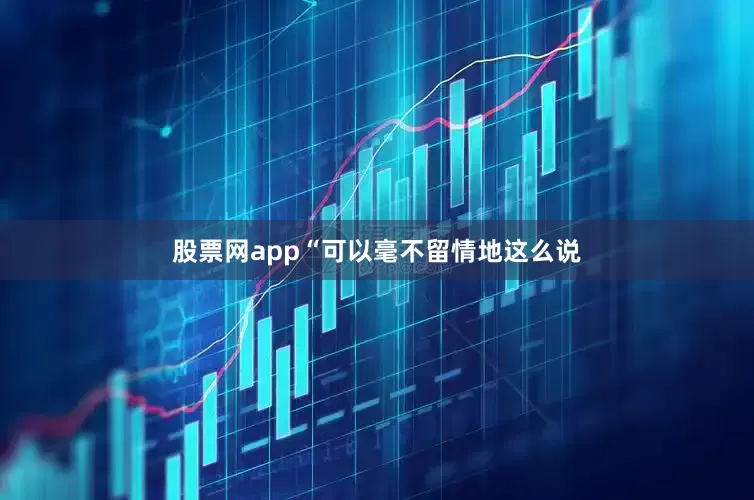 股票网app“可以毫不留情地这么说